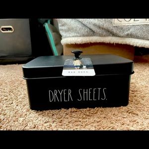 Rae Dunn Dryer Sheets Tin